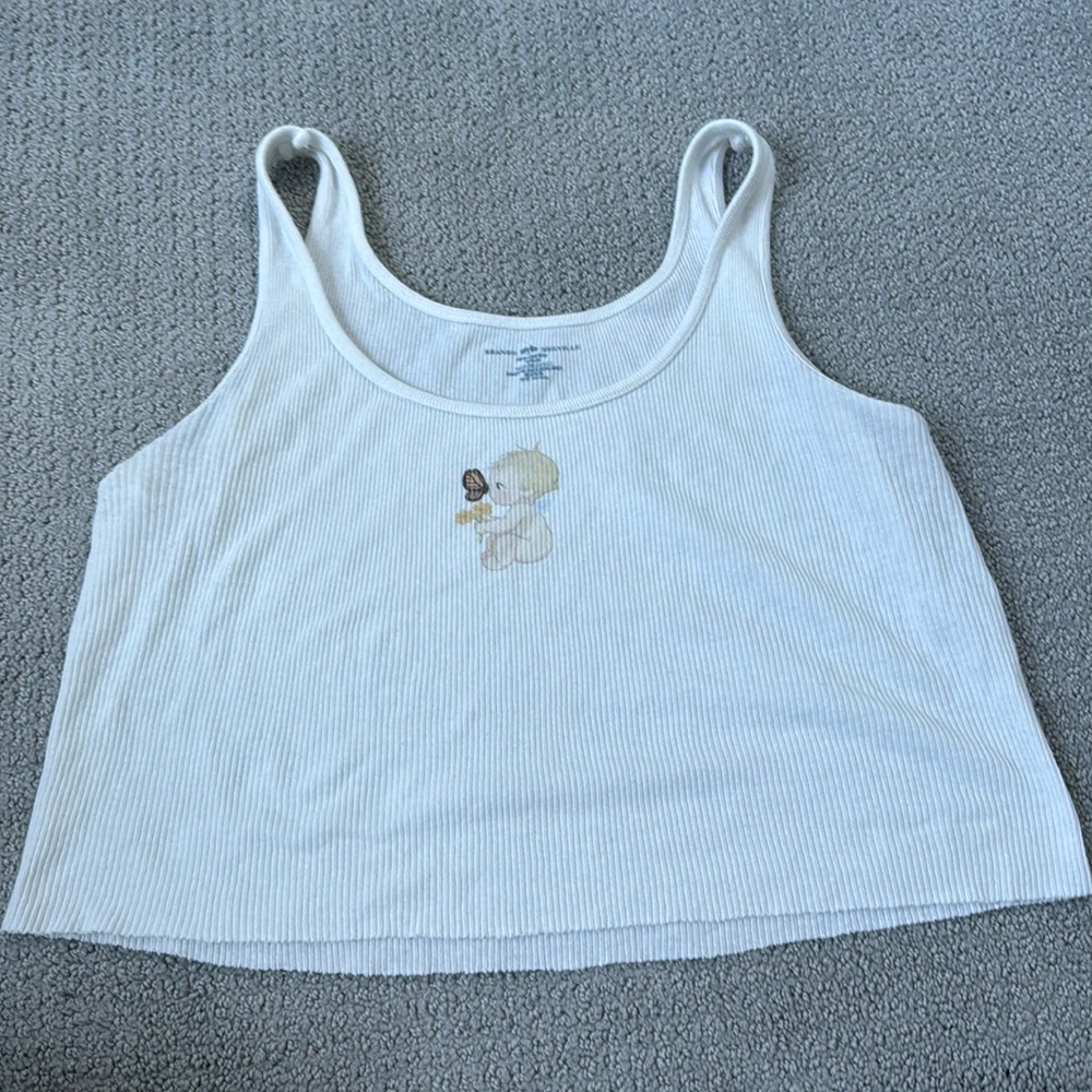 Brandy Melville tank with baby graphic - one size